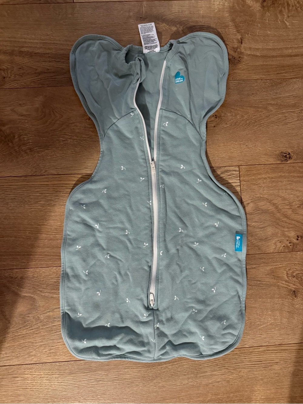 Love to Dream Sleep Sack in Sage Green - NWOT